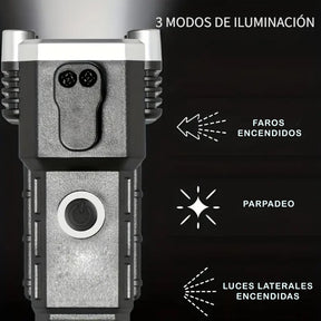 Nueva Linterna Indestructible Martillo / [COMPRÁ 1 Y LLEVÁ 2]