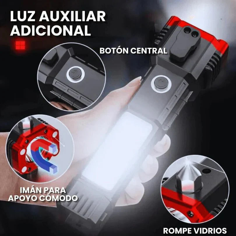 Nueva Linterna Indestructible Martillo / [COMPRÁ 1 Y LLEVÁ 2]